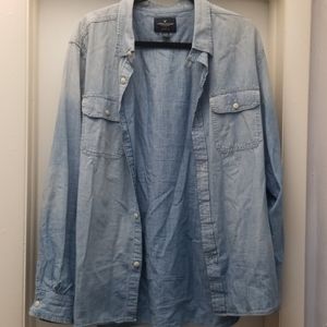 American Eagle Outfitters Denim Shirt